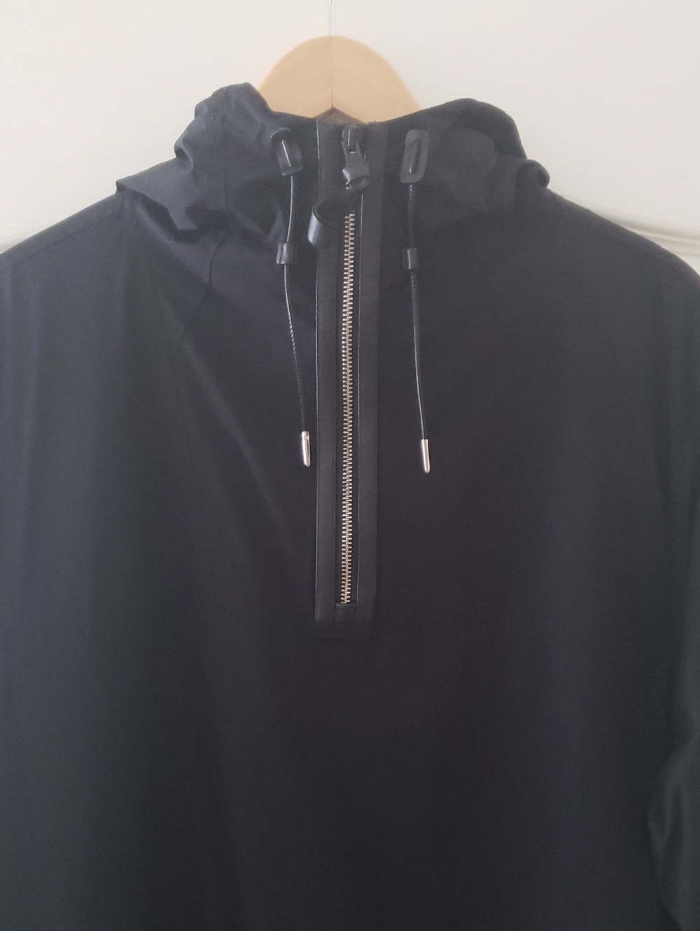 Mackage Black Windbreaker Pullover Jacket
